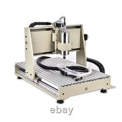 1.5KW 3 Axis 6040 CNC Router Engraving Drill/Milling Machine Cutter Engraver