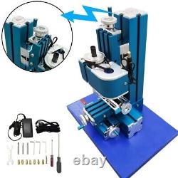 100-240V Mini Benchtop Metal Drilling & Milling Machine Wood Lathe DIY Tool