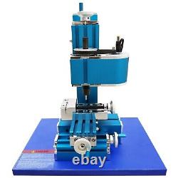 100-240V Mini Benchtop Metal Drilling & Milling Machine Wood Lathe DIY Tool