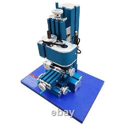 100-240V Mini Benchtop Metal Drilling & Milling Machine Wood Lathe DIY Tool