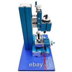 100-240V Mini Benchtop Metal Drilling & Milling Machine Wood Lathe DIY Tool