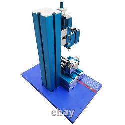 100-240V Mini Benchtop Metal Drilling & Milling Machine Wood Lathe DIY Tool