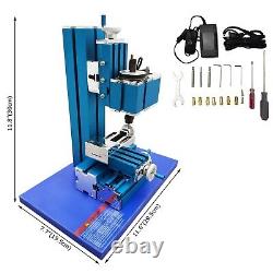 100-240V Mini Benchtop Metal Drilling & Milling Machine Wood Lathe DIY Tool