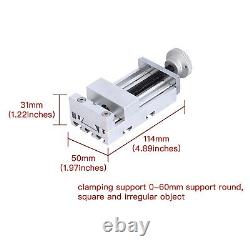 100-240V Mini Benchtop Metal Drilling & Milling Machine Wood Lathe DIY Tool