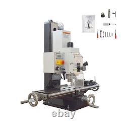 1100W Brushless Precision Milling and Drilling Machine 110V Lathe Metal Wood