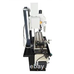 110V 1.7HP R8 Metalwolling Milling Drilling Machine with Power Feed and Grating