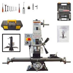 110V 1100W Precision Brushless Drilling and Milling Machine RCOG-25V XYZ MT3