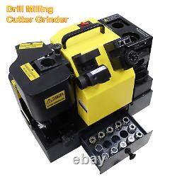 110V Drill Milling Cutter Grinder Complex 12 Collet? 3-? 14 Drill? 4-? 14 Mill