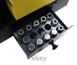 110V Drill Milling Cutter Grinder Complex 12 Collet? 3-? 14 Drill? 4-? 14 Mill