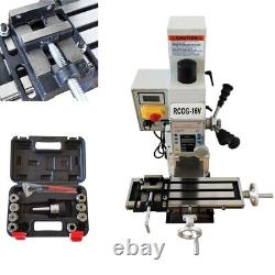 110V MT2 Industrial Table Drilling and Milling Machine CNC 600W Brushless Motor