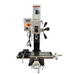 110V MT2 Industrial Table Drilling and Milling Machine CNC 600W Brushless Motor