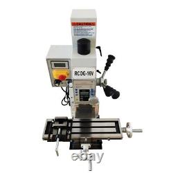 110V MT2 Industrial Table Drilling and Milling Machine CNC 600W Brushless Motor