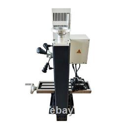 110V MT2 Industrial Table Drilling and Milling Machine CNC 600W Brushless Motor