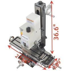 110V Milling Machine Small Home Bench Drill Lathe Drilling and Milling Machine