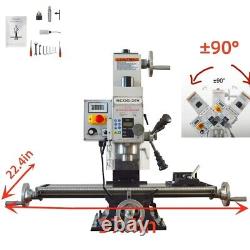 110V R8 Micro Drilling and Milling Integrated Machine RCOG-25V Drilling Machine