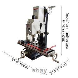 110V RCOG-28V Micro Brushless Drilling and Milling Machine Spindle Taper R8