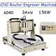 3/4 Axis Cnc Router Engraver Machine Drill Woodwork 3d Cutting Usb+remote 1.5kw