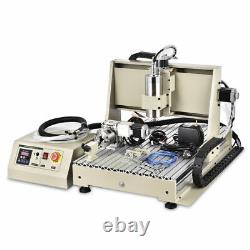 3/4Axis VFD CNC 3020-6090 Router Engraver Metal/Wood Milling/Engraving Machine
