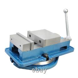 4 ANG-LOCK Milling Machine Precision Vise with Swivel Base Drilling Bench Clamp