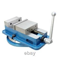 4 ANG-LOCK Milling Machine Precision Vise with Swivel Base Drilling Bench Clamp