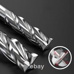 4 Slot Flute End Mill Cutter Drill Bits CNC Milling Tool HSS Straight Shank