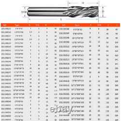 4 Slot Flute End Mill Cutter Drill Bits CNC Milling Tool HSS Straight Shank