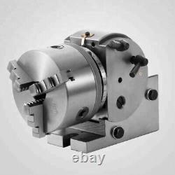 5 Inch Dividing Head Plates Chuck Set Tailstock for CNC Milling Machine
