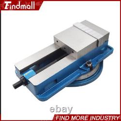 6 × 7.5 Lockdown CNC Milling Machine Bench Vise With 360° Swiveling Base