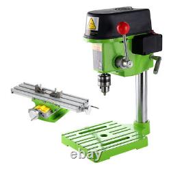 680W High Speed Precision Mini Bench Drill Drilling Milling Machine with Workbench