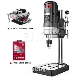 710W small bench drill home 220V high-precision drilling machine milling machine