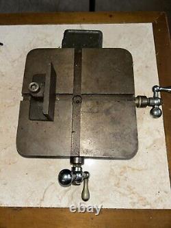 Atlas Craftsman X & Y Cross Slide Milling Drill Press 7 x 7 Table W68-5 DL