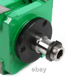 BT40 Drilling Spindle Unit 3000rpm Power Head 5Bearing CNC Milling Drill Cutting