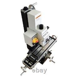 Benchtop Milling Machine with 1300W Brushless Motor and R8-ER32 Chucks 110V