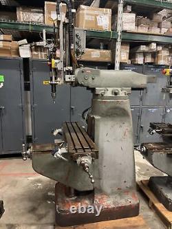 Bridgeport milling machine used table Aro Drill Ingersol 002