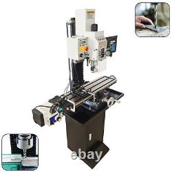 Brushless Motor Milling and Drilling Machine 110V 1300w Metal Wood Lathe