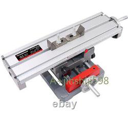 CNC X Y Axis Mini Bench Cross Slide ViseTable Milling Drilling Fixture Worktable