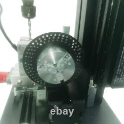 CNN Metal Indexing Milling Machine DIY 6 Axis Drilling Milling Machine 60W Lathe