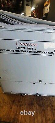 Cameron 2001-S CNC Micro Milling & Drilling Bench Top Center & Dell PC