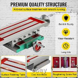 Compound Milling Machine Work Table 2 Axis Cross Slide Bench Drill Vise Fixture