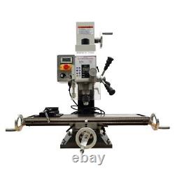 Drilling Machine Benchtop Milling Machine R8 Milling/Drilling Machine 1300W 110V