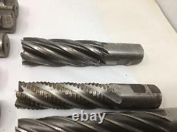 End Mills Various Sizes Niagara Putnam QTY 22, Mill Drill Lathe Cutting