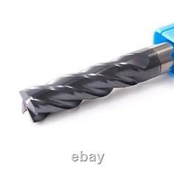 Endmills Alloy Carbide Tungsten Steel Milling Cutter End HRC50 4 6 8 10 12mm To