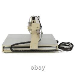 Engraving Milling Drill Machine 3D Carving 1.5/2.2KW 3/4Axis USB CNC6090 Router