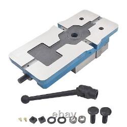 Findmall 4 Inch Lock Down Vise Accuracy Milling Vise 4 Inch Jaw Width Drill P