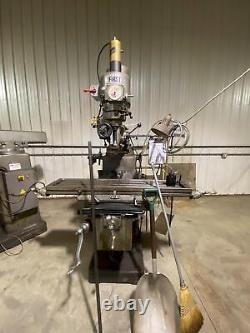 First Model LC-185VS Variable Speed Vertical Mill, DRO, PDB