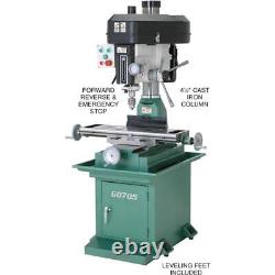 Grizzly G0705 8 x 29 2 HP Mill/Drill with Stand