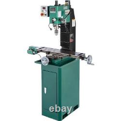Grizzly G0935 7 x 29 1-1/2 HP Mill/Drill With Power Head Elevation and DRO