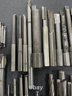 HUGE Machinist Tool Lot Drill Bits Cutting Drilling Tooling End Mill USA