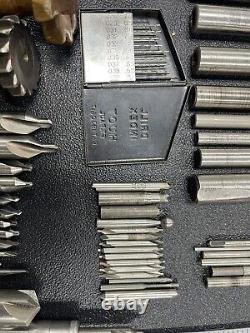 HUGE Machinist Tool Lot Drill Bits Cutting Drilling Tooling End Mill USA