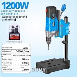 High Speed Drilling Machine 220V High Power Industrial Milling Machine